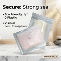 Sacs en papier glassine écologiques, biodégradables, compostables, résistants à l'humidité et recyclables pour l'emballage de vêtements et de cadeaux
