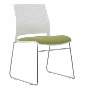 Silla Elevadora Moderna y Minimalista, Apilable, de Plástico, para Conferencias, Capacitación y Visitas Comerciales - Product Image 2