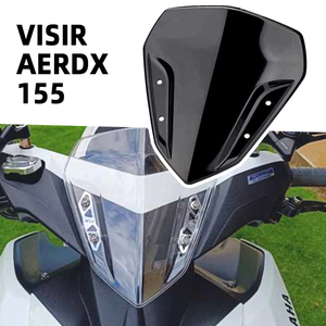 ชิวหน้ารถมอเตอร์ไซค์ สำหรับ Yamaha NVX155 AEROX155 V1  แบบใส  วัสดุ PC  ชิวบังลม  ปรับแต่งได้ - Product Image 6