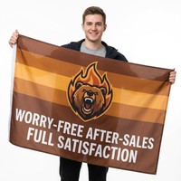 Drapeaux de célébration personnalisés en polyester de qualité supérieure pour fête de retraite, impression numérique couleur, vente en gros, résistants à la déchirure
