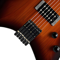 Custom Headless Electric Guitar with Mahogany Body Maple Neck Rosewood Fingerboard 6 Strings-High Quality Solid Wood