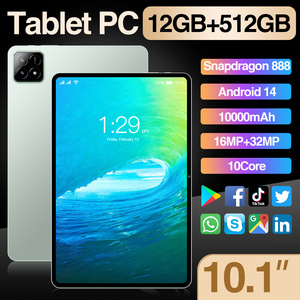 Mới nhất Pad 6S 10.1 "nhà máy trực tiếp máy tính bảng 12GB 512GB 10000mAh 5 gam Dual Sim mặt mở khóa 16MP 32MP - Product Image 4