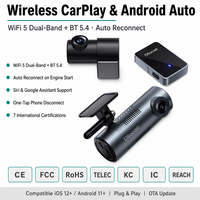 Ottocast 2-en-1 : Caméra de tableau de bord et adaptateur CarPlay sans fil 1440P pour voitures équipées de CarPlay filaire d'origine – Vente en gros pour agents de marques américaines et européennes