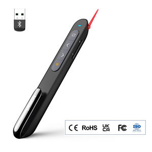 Presentador Inalámbrico Norwii N27 BLE de Bajo Precio con Logotipo Personalizado, Puntero Láser de Larga Distancia con Cambiador de Diapositivas de PowerPoint - Product Image 1