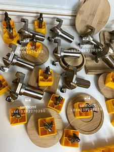 TUOKE 12x12x30 PCD Woodworking Tools Diamond TCT Router Bits with Hardness Roughing Corner Radius <strong>End</strong> <strong>Mills</strong> for CNC Woodworking - Product Image 2