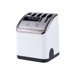 ที่วางมีดครัว 4 in 1 พร้อมที่ลับคม 7 ชิ้น ชุดเก็บรักษา อบแห้ง ฆ่าเชื้อ วัสดุ ABS ทนทาน ออกแบบมาเพื่อใช้ในครัว - Product Image 1