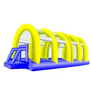 Professional New PVC Inflatable Football Field Model Sport Game with Blower for Sea Shipping and Repair