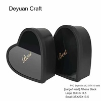 Emballage personnalisé en forme de cœur avec couvercle, fenêtre transparente, boîte décorative pour bonbons, cadeau de mariage, emballage cadeau