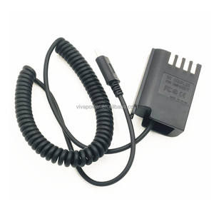 Cable de resorte DCC12 DCC17 9V PD, batería ficticia de 21/30 cm para Lumix G9, para cámara Lumix G9, GH4, <span class=keywords><strong>GH5</strong></span>, <span class=keywords><strong>GH5S</strong></span>, GH6, para cámara de 12 V, para cámara Lumix G9, 2, 2, 3, 4, 2, 2, 3 - Product Image 2