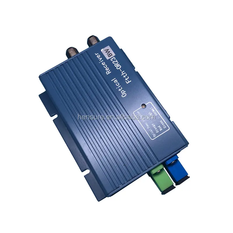 Catv Apparatuur 1550nm Optische Ontvanger Wdm Fiber To The Home Optioneel Ftth Fttb Fttx Netwerk 45-1218Mhz Dc5v/500ma