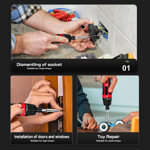 Ensemble de tournevis électrique rechargeable entièrement <span class=keywords><strong>automatique</strong></span> 41 en 1, mini tournevis électrique multifonctionnel - Product Image 3
