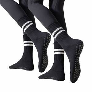 Yoga <b>Socks</b> With <b>Grips</b> for Women Non Slip <b>Grip</b> Crew <b>Socks</b> for Yoga - Product Image 2