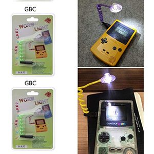 Luz NSLikey para <span class=keywords><strong>Gameboy</strong></span> Color, <span class=keywords><strong>Gameboy</strong></span> Pocket, GBC, GBP, Luz LED tipo Gusano, Lámparas de Iluminación - Product Image 6