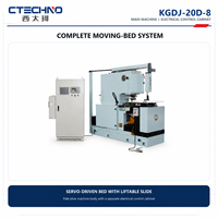 CTECHNO Machine de poinçonnage de fentes de stator et de rotor CNC haute vitesse avec élévateur coulissant de 36 mm pour le traitement des laminations de moteurs KGDJ-20D