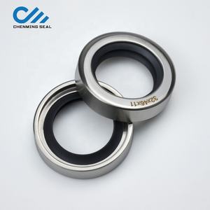 Joint d'étanchéité d'arbre en PTFE Ceimin 32*46*10 32*46*11 mm avec double lèvre d'étanchéité et anneau en acier inoxydable pour compresseur d'air à vis - Product Image 4