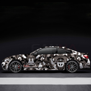 MC00106 1.52*30M Self <strong>Adhesive</strong> Auto Wrapping Camo Film Car Body PVC <strong>Vinyl</strong> Rolls <strong>Camouflage</strong> <strong>Stickers</strong> - Product Image 4