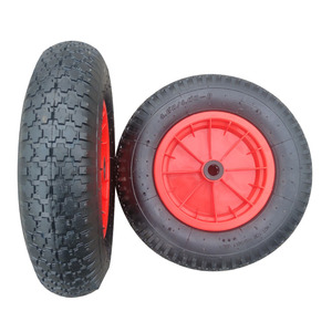 <span class=keywords><strong>400</strong></span> <span class=keywords><strong>mm</strong></span> 16 pouces 4.80/4.00-8 roues pneumatiques en caoutchouc, roues gonflables à air, roues de brouette - Product Image 6