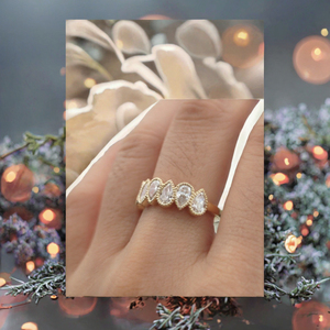 Anillos Clásicos de Mujer Chapados en Oro Fino al por Mayor, Hechos de Plata de Ley S925 con Diamante Cúbico de Corte Brillante Cultivado en Laboratorio de 0.5 Quilates - Product Image 3