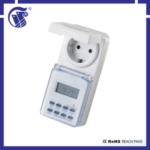 <span class=keywords><strong>Timer</strong></span> Digitale Settimanale da Esterno 16A 50Hz Impermeabile IP44 con 8 Pulsanti per Facile Utilizzo - Product Image 2