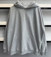 Hoodie Pria 100% Katun Dengan Tali Serut, Streetwear Kasual Untuk Pria