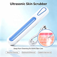 Appareil de massage facial portatif à ultrasons 28 kHz, vibration, lifting du visage, stimulation du collagène et anti-âge, nettoyage en profondeur des points noirs