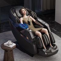 Silla de Masaje Portátil C56 2026 de Doble Núcleo y Doble Movimiento, Gravedad Cero, Calentamiento de Tejido Profundo, Bluetooth, Rodillo para Pantorrillas y Pies