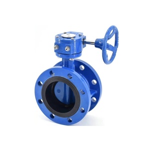 Válvula de Hierro Fundido de Alto Rendimiento y Gran Tamaño DN300 PTFE Doble Excéntrica para Agua de Mar y Gas Natural - Product Image 2