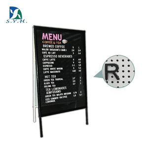Metal Durable de doble lados libre <span class=keywords><strong>pizarra</strong></span> telescópico soporte <span class=keywords><strong>pizarra</strong></span> - Product Image 1