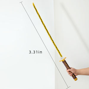 Barato Cool <span class=keywords><strong>Kaigaku</strong></span> Led Light Toy Swords Plastic Bamboo Swords Toy para niños - Product Image 3