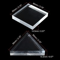 Bloc acrylique