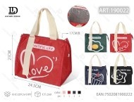 Borsa Termica Stampata 420 in Tessuto Non Tessuto con Chiusura a Cerniera per il Pranzo - Product Image 1