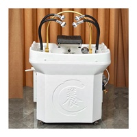 Lavabo de physiothérapie à vapeur de luxe portable de haute qualité durable pour les salons de beauté salons de coiffure Spas