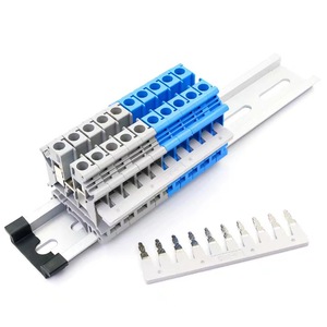 TH35-7.5 Din Rail Terminal <strong>Blocks</strong> Electrical <strong>Mounting</strong> Aluminum/Iron Guide Rail (0.9*35*1000mm) C45 Steel National Standard - Product Image 5