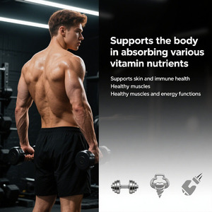 Comprimés OEM 250mcg de vitamine D3 Supplément nutritionnel personnalisé en minéraux et vitamines - Product Image 2
