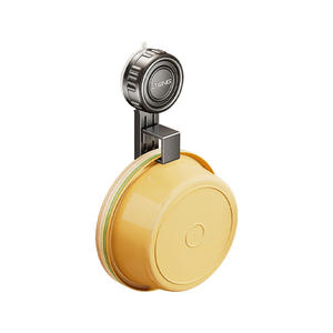 Gancho de succión Lteng, estante de almacenamiento montado en la pared para lavabos, sin perforaciones, acabado pulido, forma redonda - Product Image 1