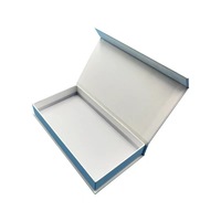 Cajas de Regalo Grandes de Lujo en Blanco y Negro para Alimentos al por Mayor, Cajas de Papel con Cierre Magnético para Empacar Ropa de Bebé