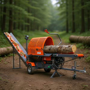 Tmg - Sierra Hidráulica Industrial para Cortar Troncos, Motor Kohler de 14 HP, Barra de 24 Pulgadas, Capacidad de 24 x 15 Pulgadas - Product Image 2