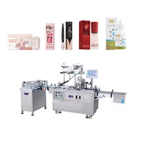 Machine d'emballage en film transparent avec fonction imperméable pour les boîtes de rouge à lèvres, de gloss et de fards à paupières