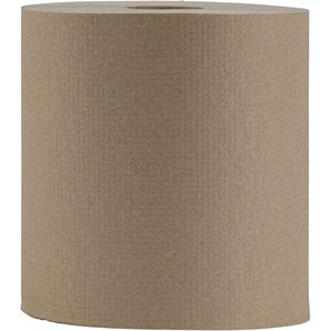 กระดาษเช็ดมือแบบม้วน บอร์ดวอล์ค 1 ชั้น ไม่เจาะรู ขนาด 8 นิ้ว x 800 ฟุต สีธรรมชาติ 6 ม้วน/กล่อง แบบใช้แล้วทิ้ง - Product Image 3