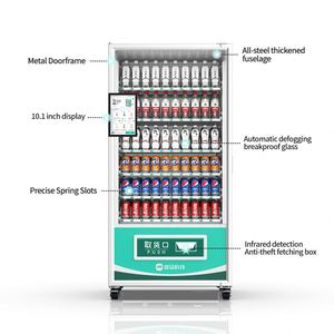 Combo Tủ lạnh nhỏ tùy chỉnh máy bán hàng tự động thực phẩm và đồ uống Nhà cung cấp máy tùy chỉnh vẻ đẹp dán - Product Image 5