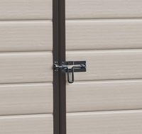 Abri de jardin en gros facile à assembler, imperméable, avec portes verrouillables pour usage extérieur dans la cour
