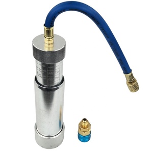 Iniettore di Olio Calibrato per A/C R134a, Attacco Femmina a Bassa Pressione x Maschio SAE 1/4\", Strumento per Sistema di Condizionamento Auto R12/R134a AC.135.304 - Product Image 1