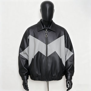 Doger Custom <strong>Men's</strong> Premium Quality Sheepskin <strong>Peacoat</strong> Customized Warm Winter Jacket with Embroidered Closure Personalized Fit - Product Image 4
