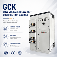 Armoire de distribution basse tension GCK LV à tiroirs extractibles 400V 4000A, Tableau de distribution d'énergie extractible, Panneau de commande de moteur MCC
