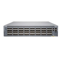 Switch jaringan yang sangat baik QFX5210-64C-AFO2, switch serat optik 100G, 64 port QSFP+QSFP28, switch jaringan modular L3