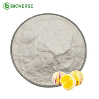 Fabrieksleverancier van voedingsmiddelenkwaliteit wateroplosbaar ginseng fruitpoeder, gesproeid gedroogd ginseng fruit sap poeder