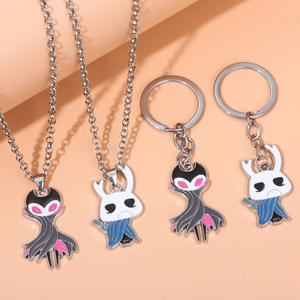 Porte-clés Hollowed Knights Grub Hornet, pendentif pour ongles, collier Grimm Troupe, cadeau de cosplay - Product Image 3