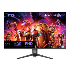 จอเกมมิ่ง LCD ขนาด 27 นิ้ว Full HD 1920x1080 75Hz/100Hz 5ms แสงสีฟ้าต่ำ จอคอมพิวเตอร์สำหรับธุรกิจสำนักงาน ขายส่งจากโรงงาน M - Product Image 1