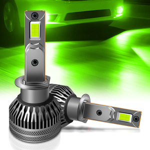 70W Haute Puissance H1 Double Tube Cuivre LED Phare Voiture Vert/Citron Vert Antibrouillard 12V Nouveau 6000K Montage Universel - Product Image 5