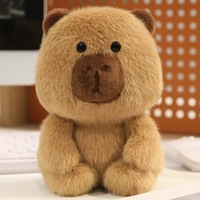 Peluche de bureau Capybara mignonne et personnalisée de qualité supérieure avec rembourrage en coton PP pour les anniversaires des enfants et la réduction du stress